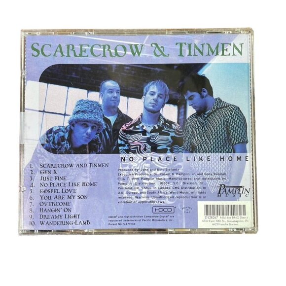 Scarecrow and Tinmen No Place Like Home Christian Contemporary 1999 u 10 Tracks - Picture 2 of 2